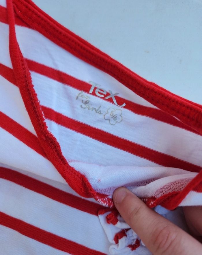 Lot 2 tshirts manches longues pull Tex 5-6 ans - photo numéro 5