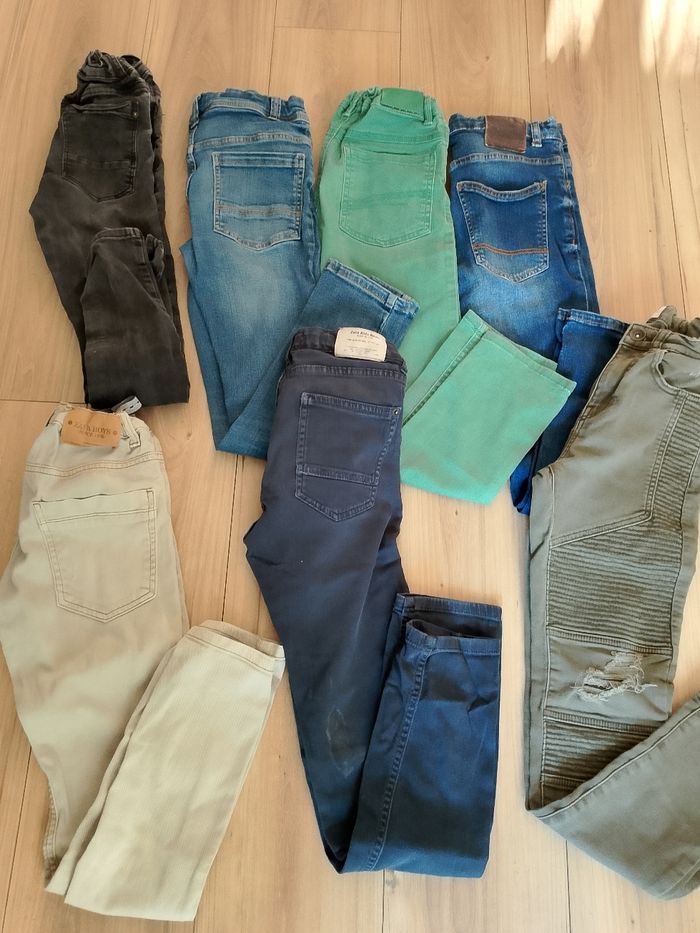 Lot jeans garçon