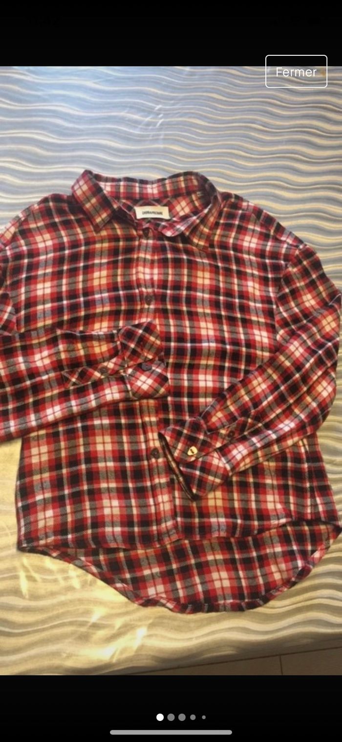 Chemise fille zadig et Voltaire 10 ans