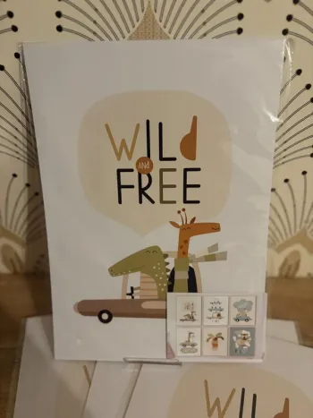 Affiches “Cars & Jungle” pour chambre enfant