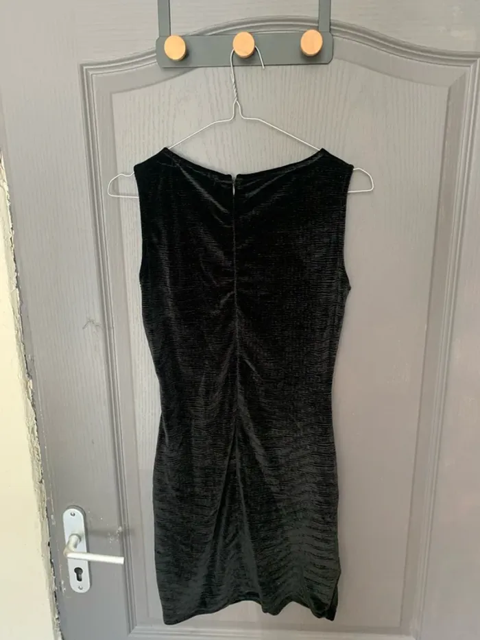 Robe velour noir Top Secret Woman - Taille 34 - photo numéro 5