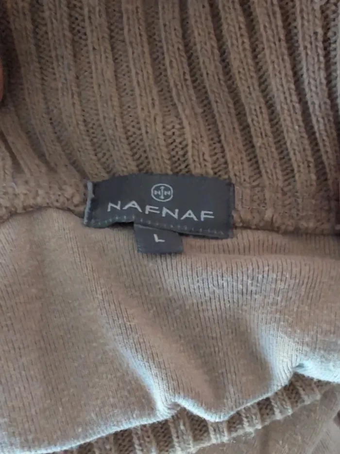 Pull col roulé Taille L - photo numéro 4