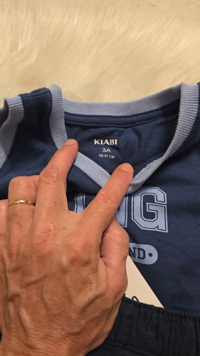 🥰😍💙Ensemble debardeur et pantalon fluide 36mois/3ans garçon 😍💙🥰 - photo numéro 6