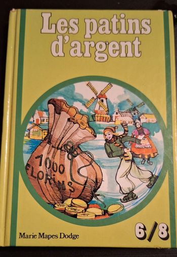Livre " les patins d'argent "