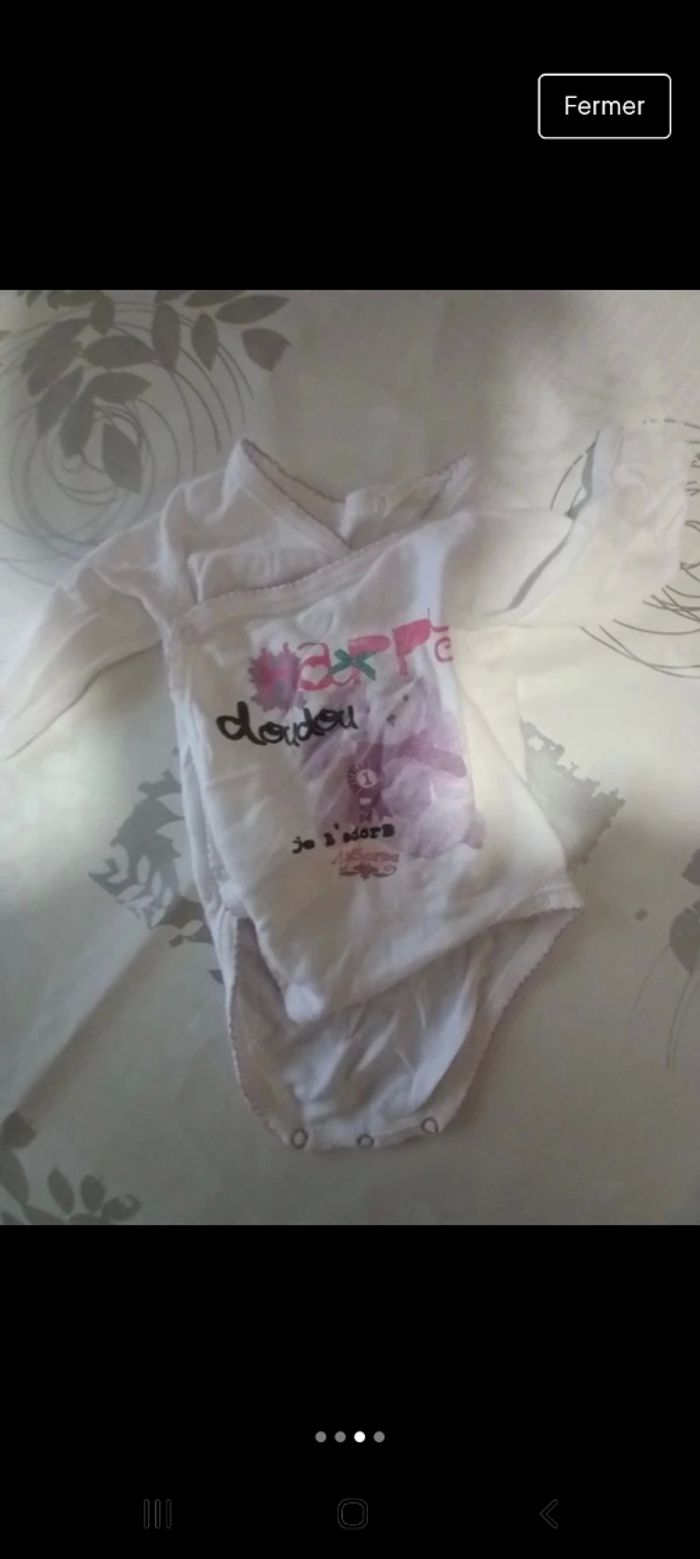 Lot de 3 bodies manches longues - photo numéro 3