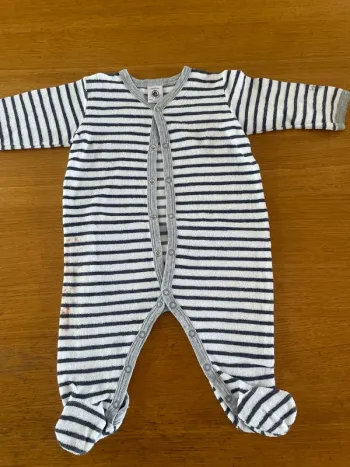 Pyjama éponge petit bateau 6 mois