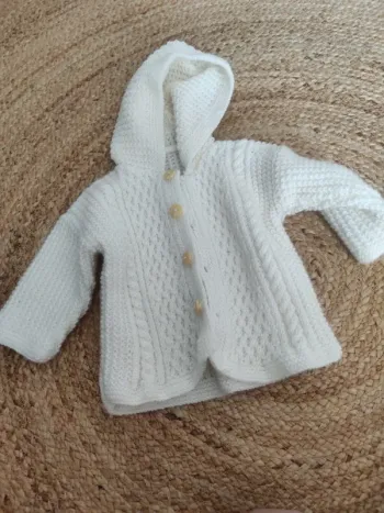 Gilet tricot véritable