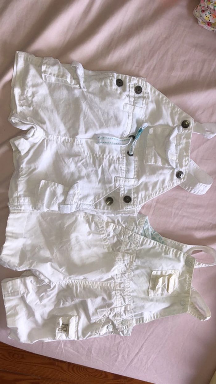 Lot de deux salopette