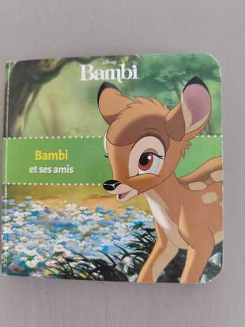 Bambi, livre carton pour bébé
