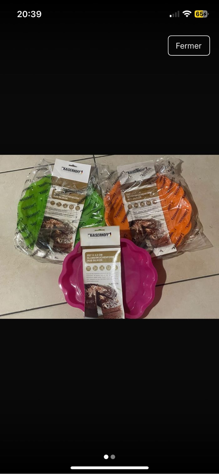 Moule en silicone