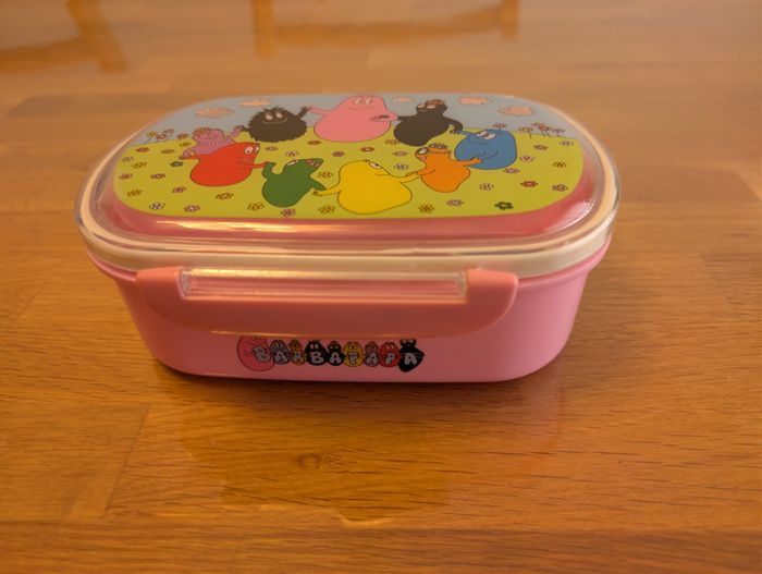 Boite à goûter Barbapapa environ 18*12*6 cm - photo numéro 2