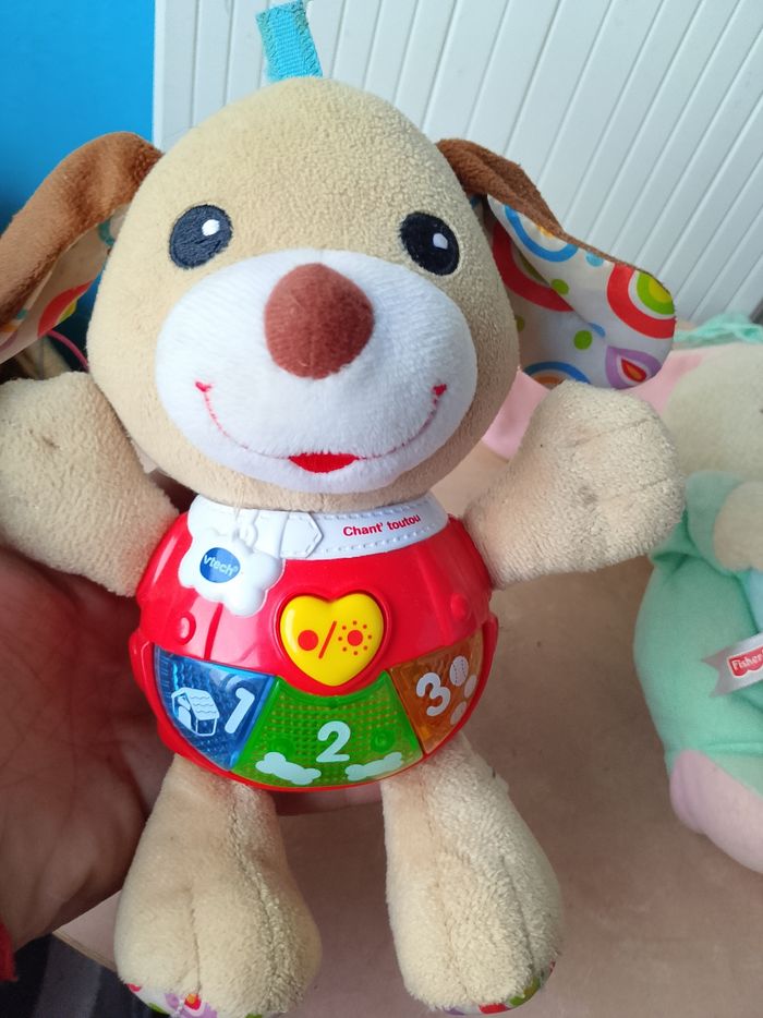 2 peluches d'éveil - photo numéro 4
