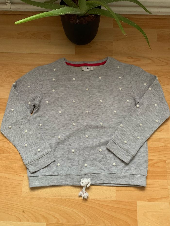 Pull gris 10 ans