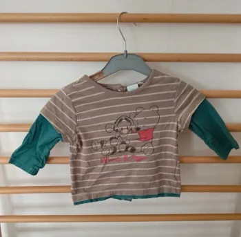 T-shirt manche longue disney baby winnie l'ourson
