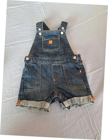 Salopette Okaidi Obaibi jean 9 mois 71 cm