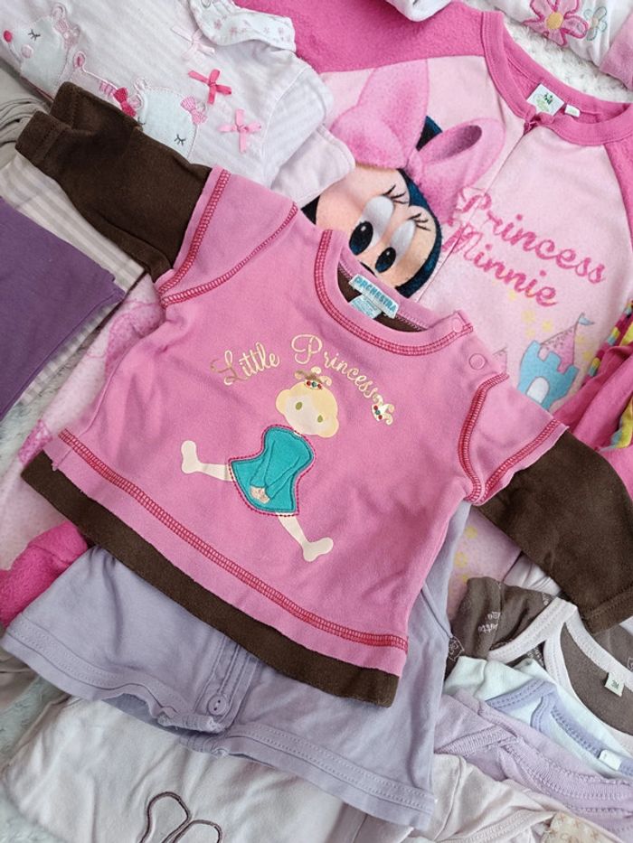 🔸Lot 22 Vêtements Bébé Fille 3 Mois🔸 - photo numéro 15