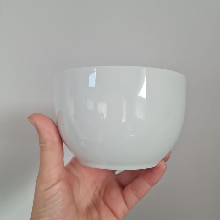 Deux bols en porcelaine blanche - photo numéro 2