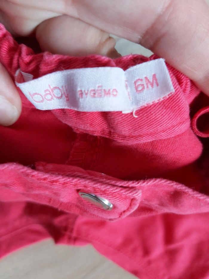 Ensemble pantalon jeans et tee-shirt fille 6 mois (78) - photo numéro 6