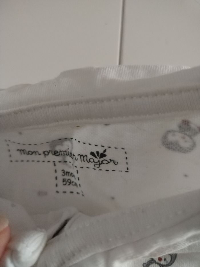 Ensemble Sergent Major bébé garçon 3 mois - photo numéro 7