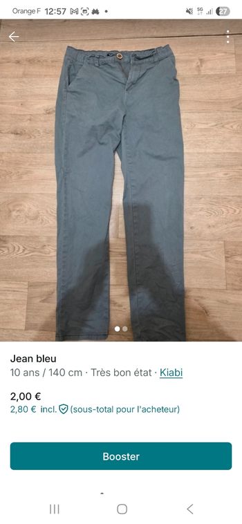 Jean bleu