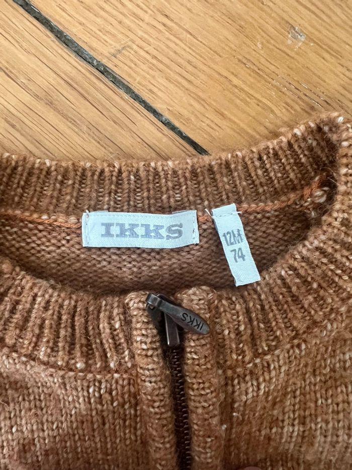 Gilet IKKS 12mois - photo numéro 2
