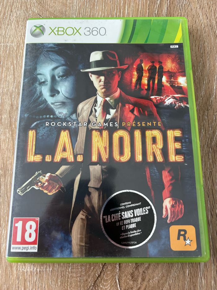 L.A noire xbox 360 - photo numéro 1