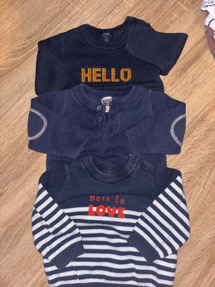 Pull fin 6 mois