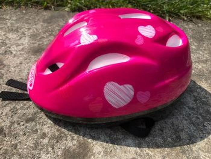 Casque vélo enfant taille XS rose