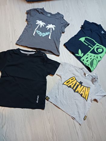 Lot de 4 tee-shirts garçon