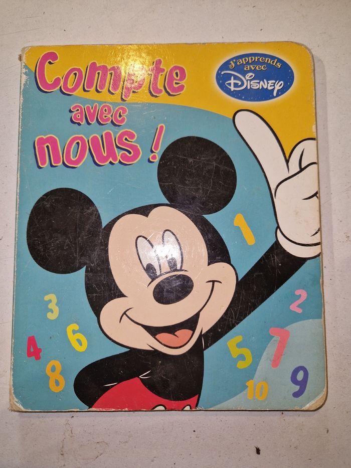 Livre Compte avec nous Disney - photo numéro 1