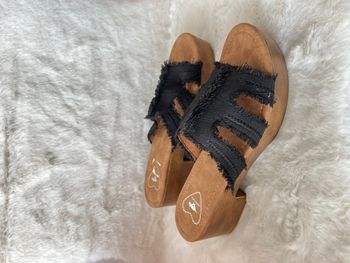 Sabots, sandales noirs Rocket Dog pointure 38 Talons 6 cm