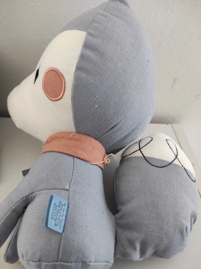 Renard bleu Picca & loulou peluche - photo numéro 6