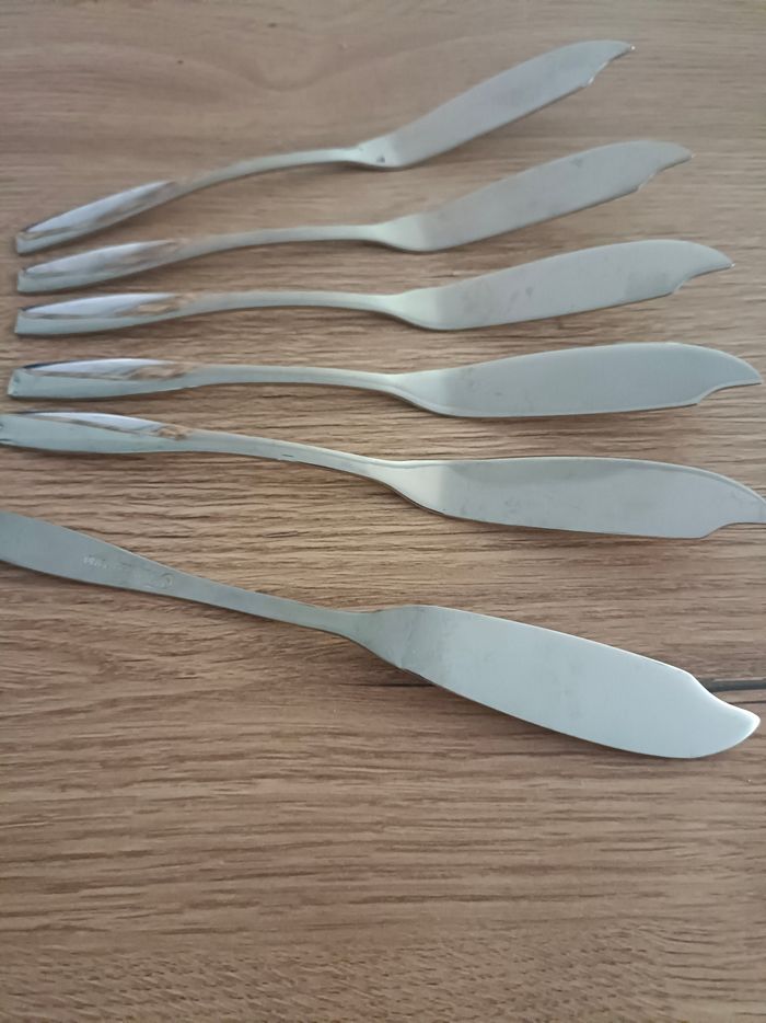Lot de 6 couteaux à poisson neufs - photo numéro 3