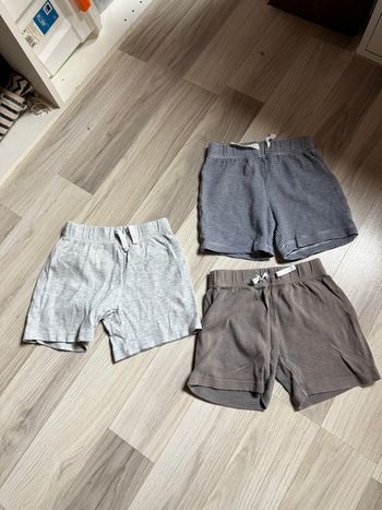 Lot de 3 shorts bébé – 18 mois (80 cm) – Amazon Essentials