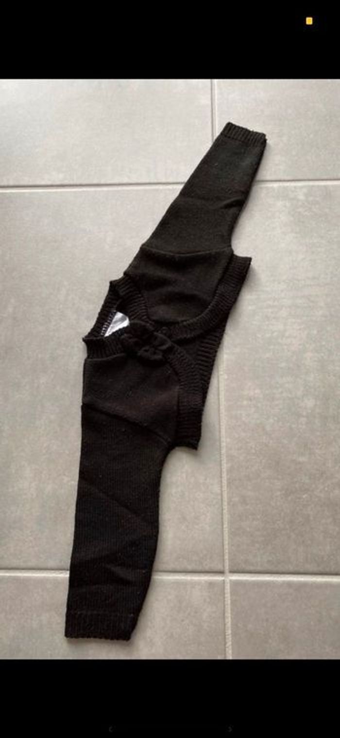 Boléro noire fille 6 mois