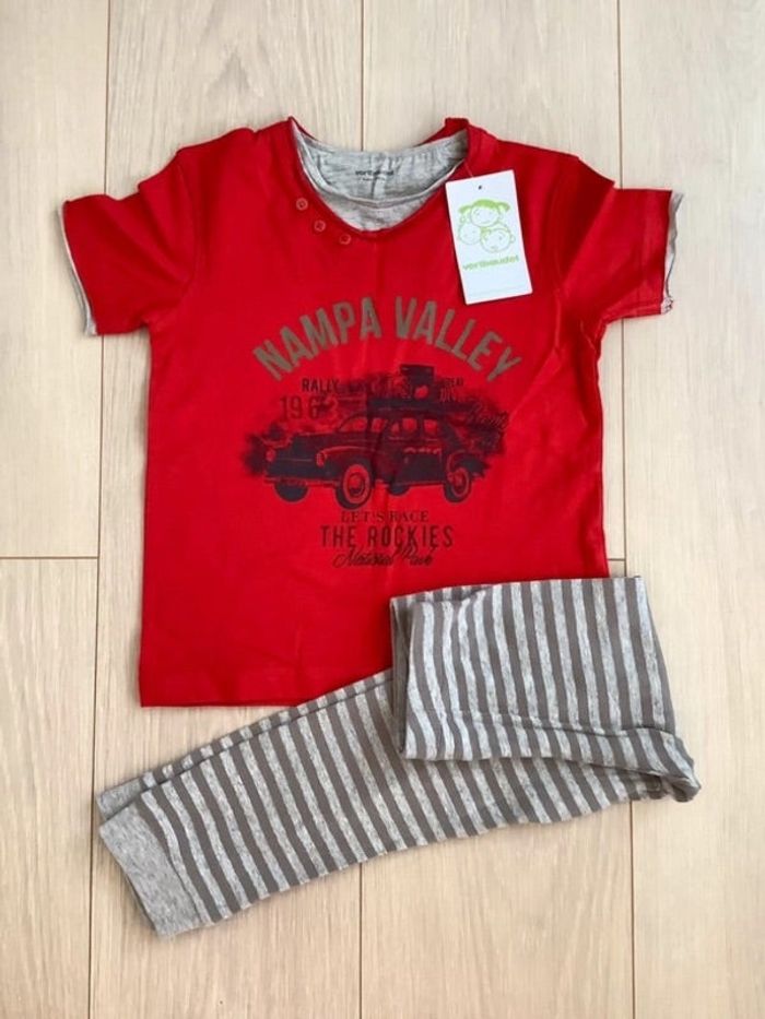 Pyjama Vertbaudet ( t-shirt neuf )