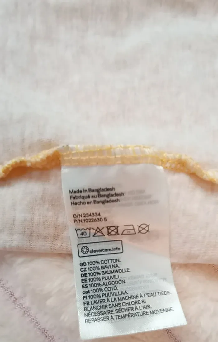 Robe jaune H&M 9 ans - photo numéro 6