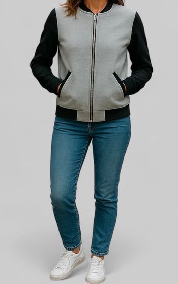 🧥 Superbe bomber bicolore 🧥