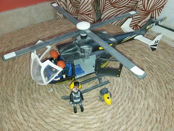 Hélicoptère  CIA playmobil