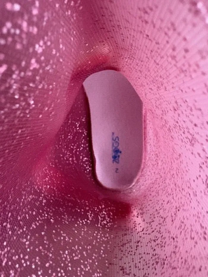 botte de pluie rose a pailletttes taille 33 - photo numéro 9