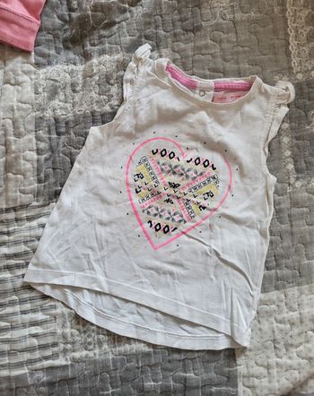 Tee shirt blanc gemo 18 mois