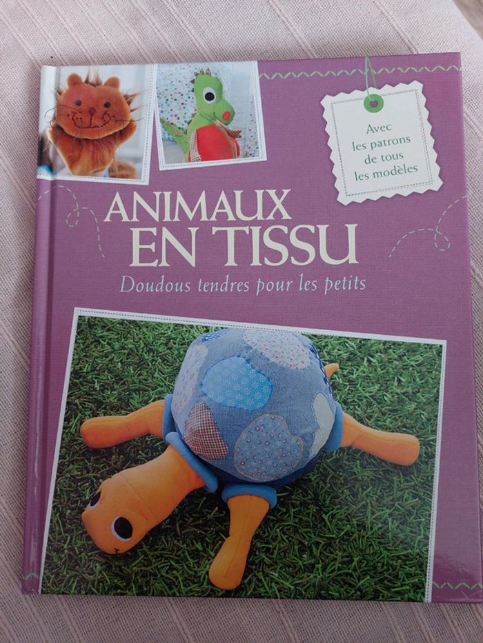 Livre couture Animaux en tissu