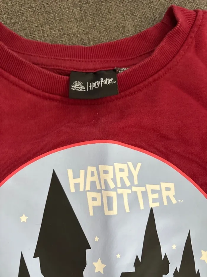 Pull Harry Potter mignon rouge - photo numéro 2