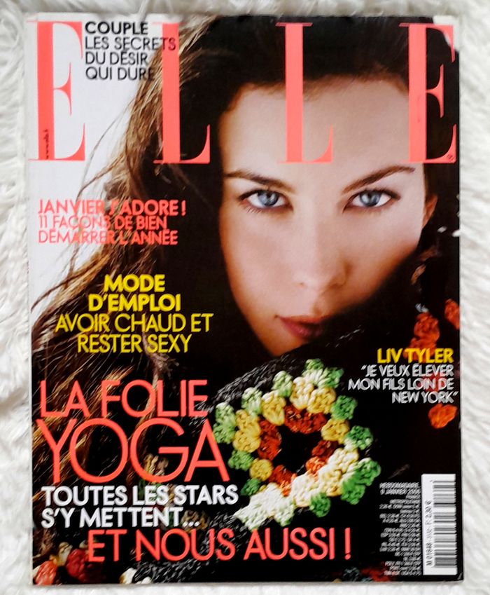 Magazine Elle n°3132 janvier 2006 spécial Liv Tyler