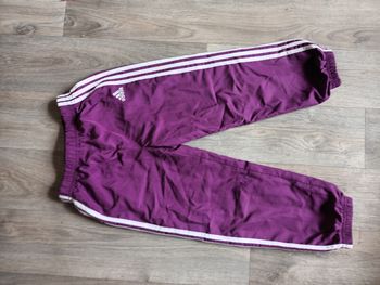 Pantalon de sport 4 ans fille Adidas  violet presque neuf