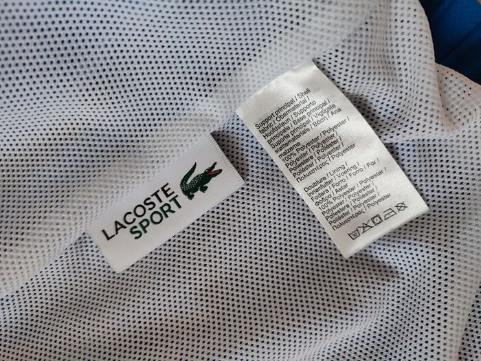 Ensemble de survêtement Tennis Lacoste SPORT bicolore à capuche - photo numéro 11