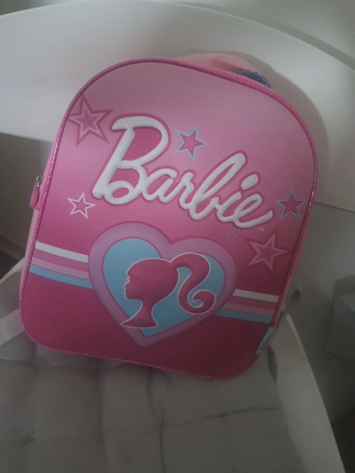 Sac à dos barbie pailletés - photo numéro 2