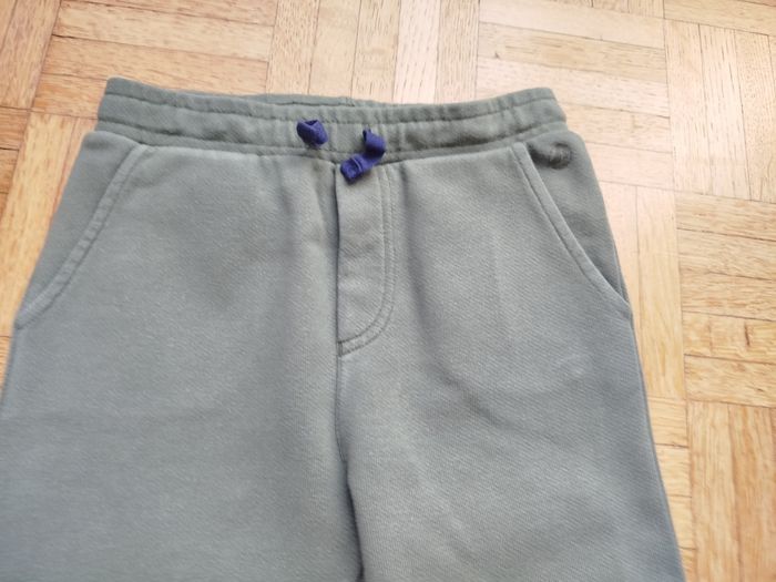 Pantalon jogging vert kaki garçon 5 ans petit bateau - photo numéro 3