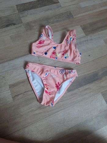 Maillot de bain 2 pièces paillette