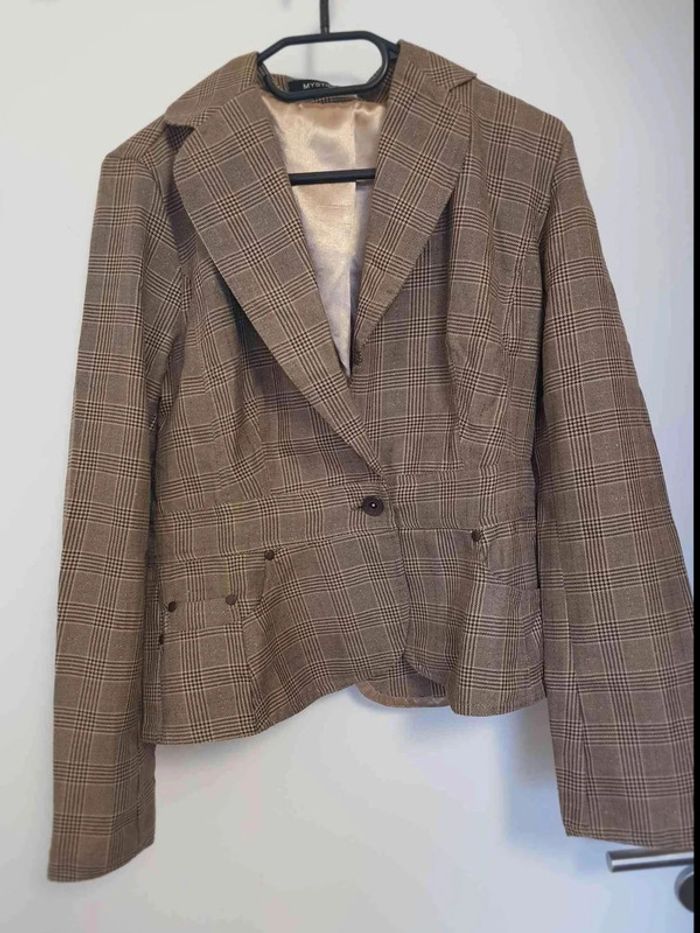 Blazer  dorée  taille  38